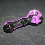 Silicone Hand Pipe with Glass Bowl, Dabber, and Jar